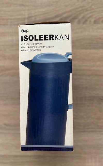 thermoskan / isoleerkan, Overige typen, Ophalen of Verzenden, Nieuw, Blauw