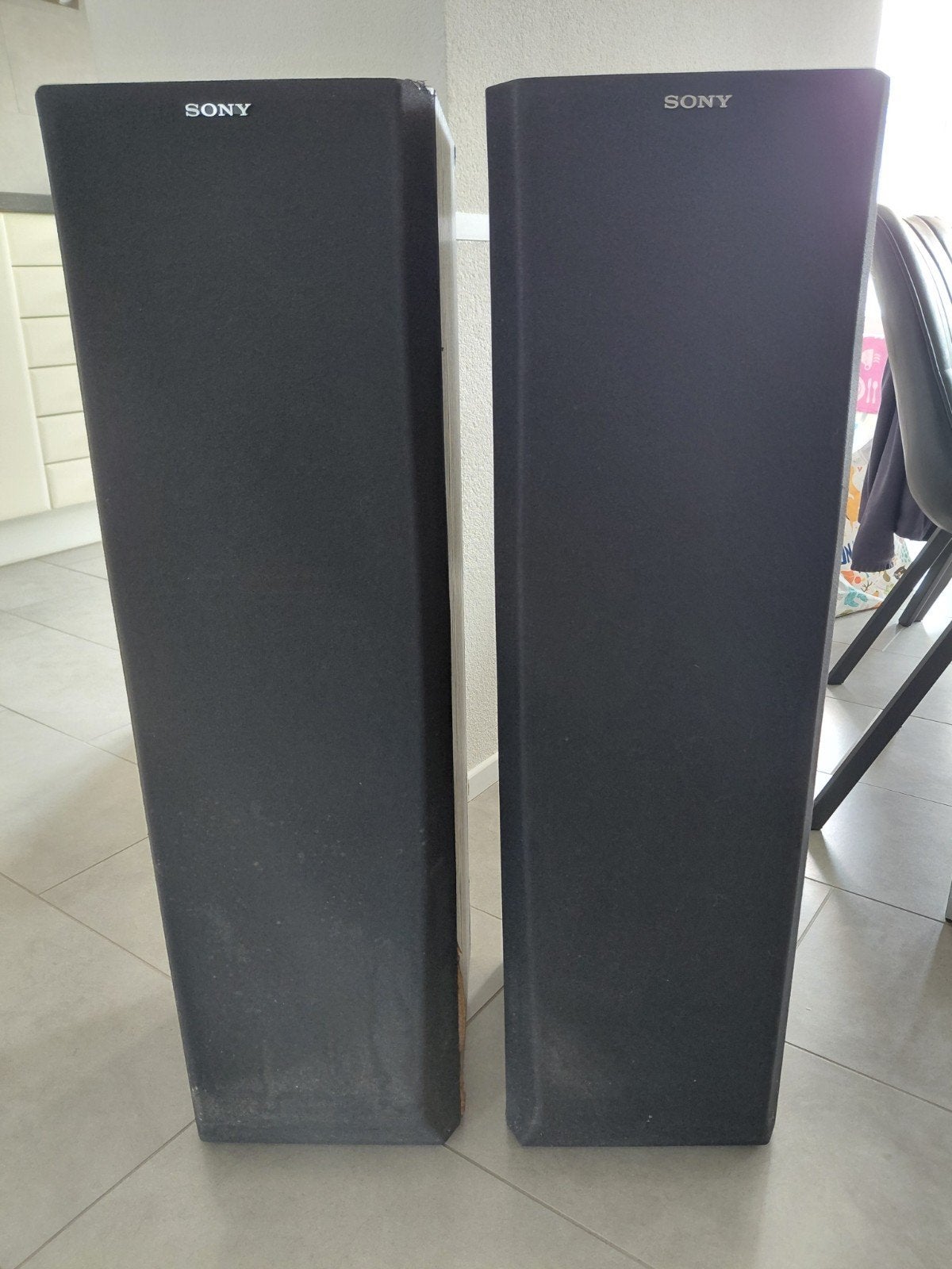 Sony staande speakers, Audio, Tv en Foto, Luidsprekers, Ophalen, Gebruikt, Sony, 120 watt of meer