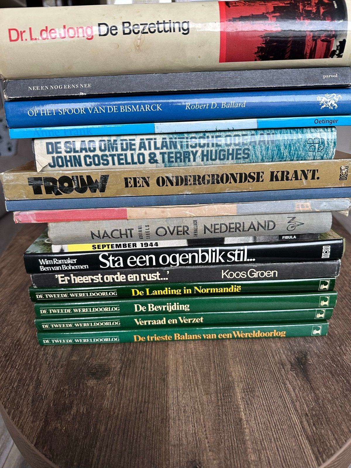 Verzameling boeken over de Tweede Wereldoorlog, Ophalen of Verzenden, Gelezen