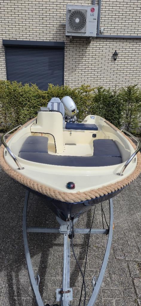 Rhea 430 consoleboot, Ophalen, 10 tot 30 pk, Zo goed als nieuw, 3 tot 6 meter
