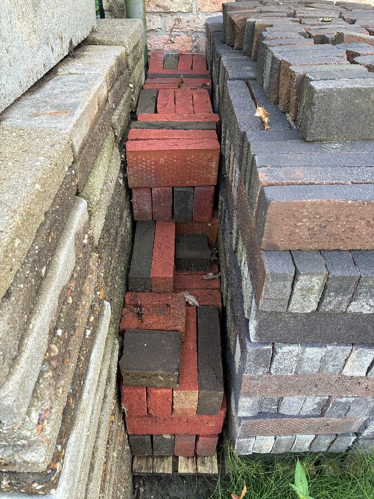 Metselstenen, Ophalen, Nieuw, Bakstenen