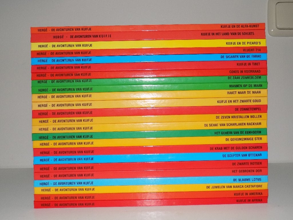 Kuifje ~ Complete serie hardcovers 1 t/m 24, Boeken, Eén stripboek, Ophalen of Verzenden, Zo goed als nieuw, Hergé
