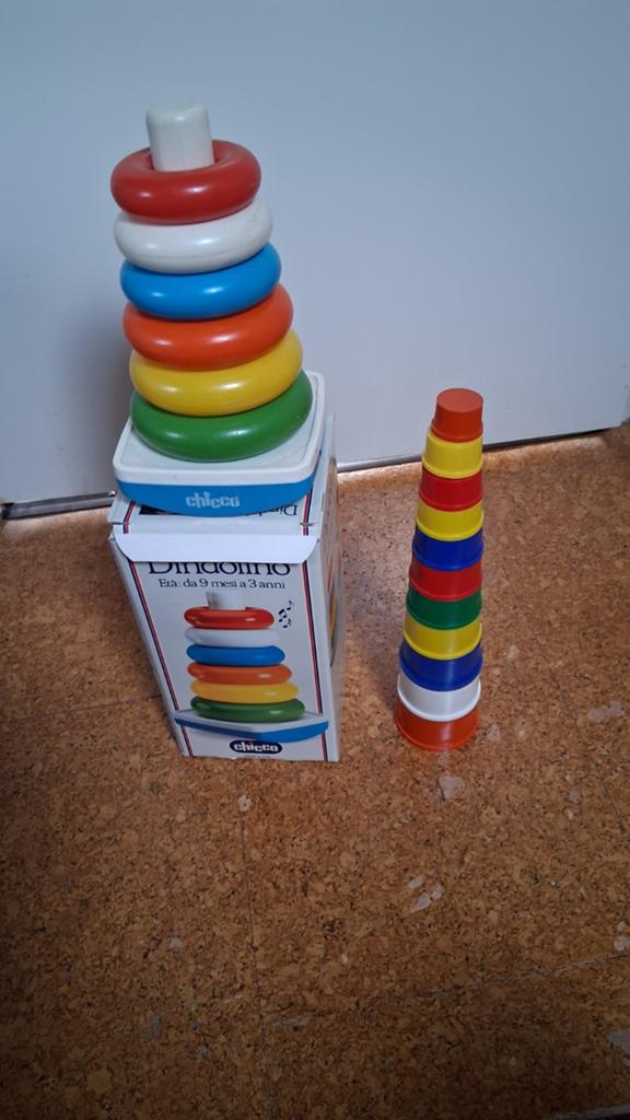 Chicco Stapeltoren en Bekertjes - Educatief Speelgoed, Ophalen of Verzenden, Gebruikt, Overige typen