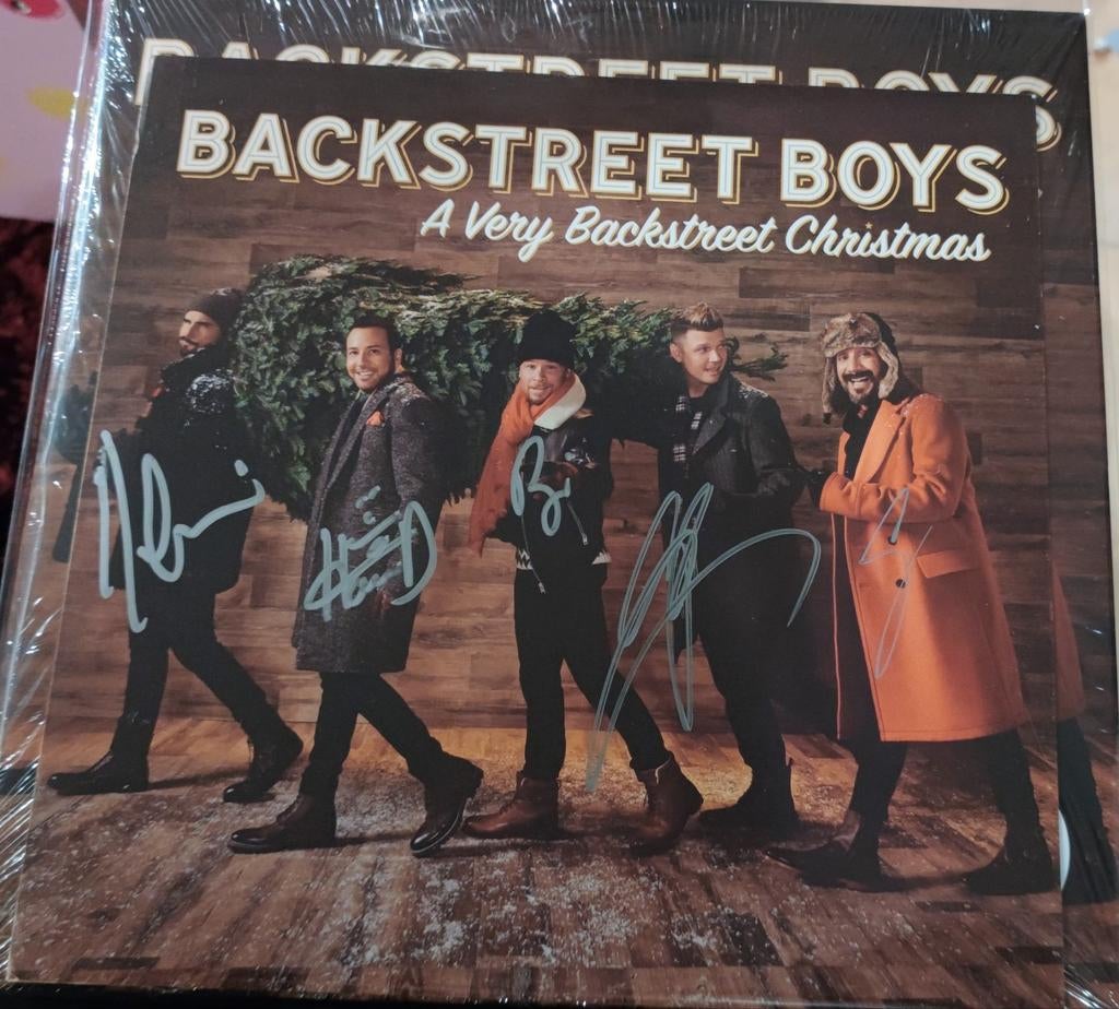 Backstreet Boys vinyl LP limited wit gesigneerd | signed, Ophalen, Nieuw, Cd of Plaat, Gesigneerd
