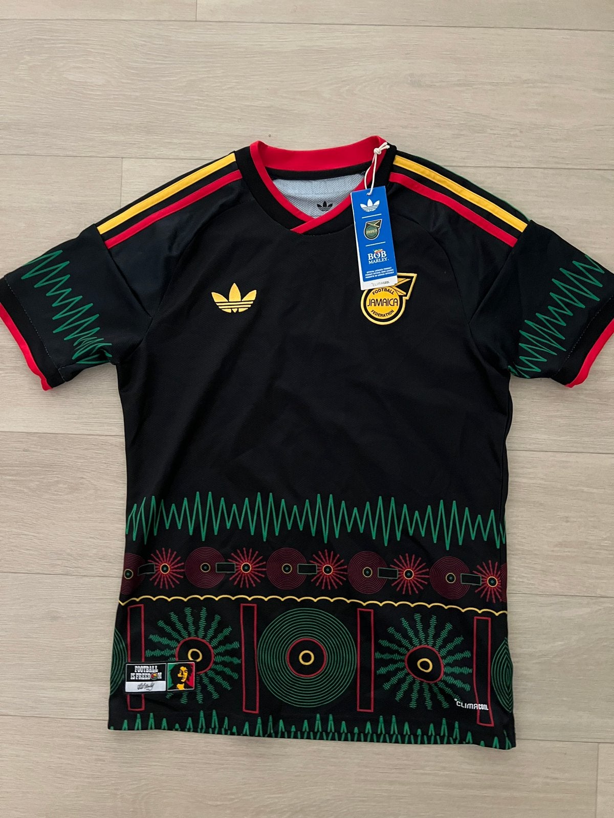 Origineel Adidas Jamaica 26 X Bob Marley uitshirt maat S, Maat S, Ophalen of Verzenden, Nieuw, Shirt