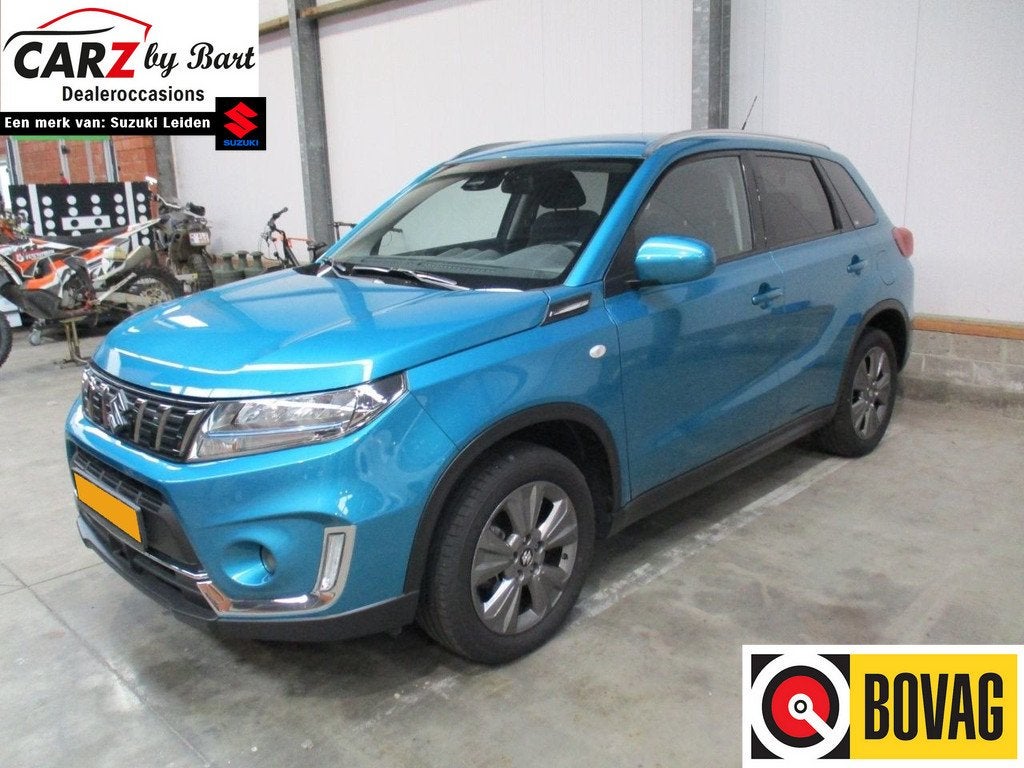Suzuki Vitara 1.4 BOOSTERJET SELECT SMART HYBRID Navi | Came, Auto's, Suzuki, 12 maanden, Stof, Gebruikt, Zwart