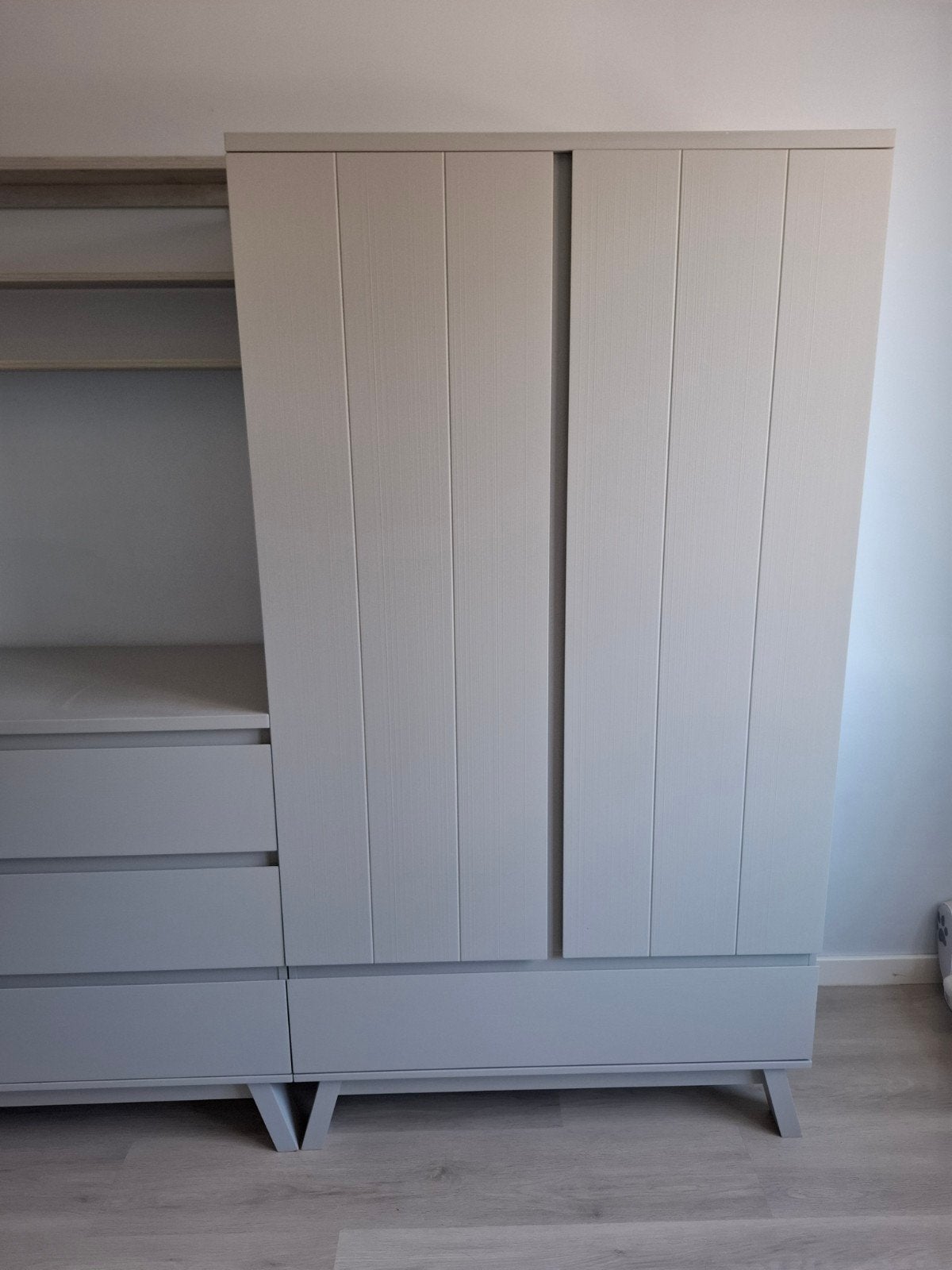 Kast babykamer - Happy Island Grey, Ophalen, Gebruikt, Kast, 50 tot 70 cm