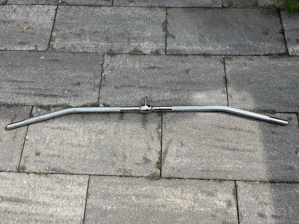 Lat Pulldown Bar - Gebogen Stang voor Krachttraining, Ophalen of Verzenden, Gebruikt, Rug, Overige typen
