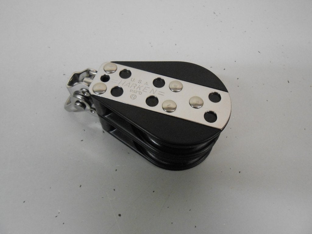 Harken Classic dubbelschijfs Blok / Katrol, 12 mm, Watersport en Boten, Ophalen of Verzenden, Nieuw, Lijn of Blok