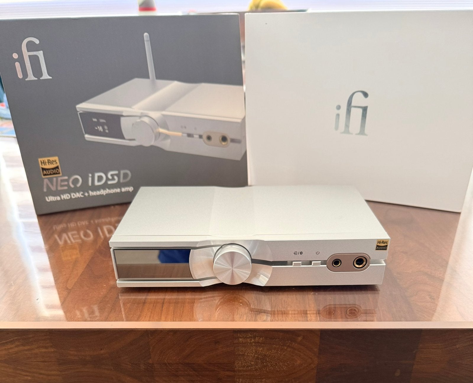 Ifi NEO iDSD ultra HD DAC/ Headphone amp, Ophalen, Zo goed als nieuw