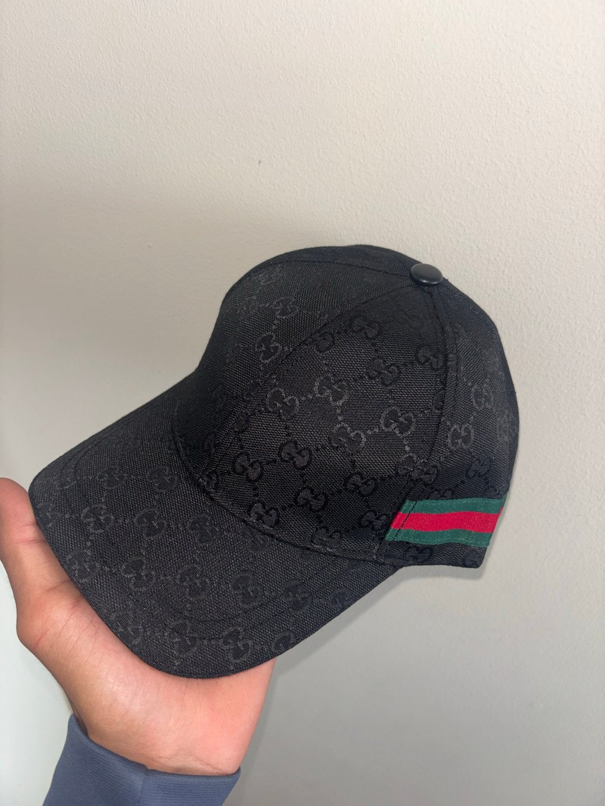 Gucci Pet Zwart, Kleding | Heren, Hoeden en Petten, Ophalen of Verzenden, Nieuw, One size fits all, Pet