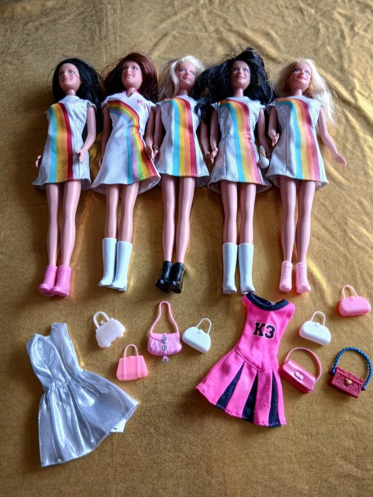 K3 barbies, Ophalen of Verzenden, Barbie