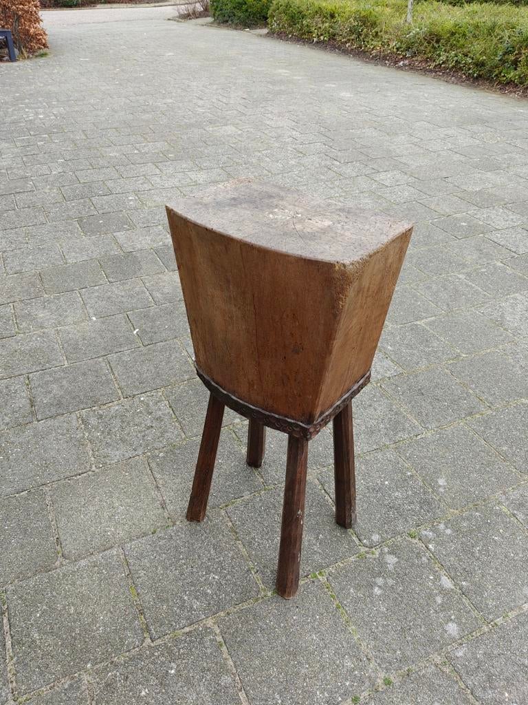 Oud Frans Slagershakblok, Ophalen