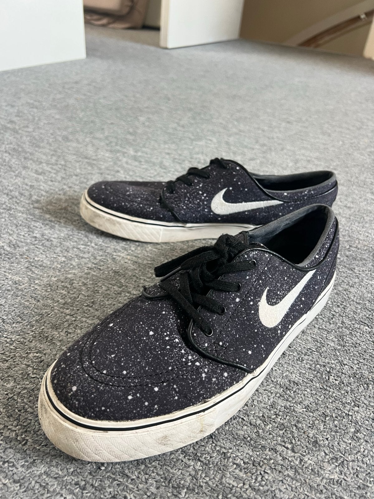 Nike Stefan Janoski sneakers - Maat 44, Ophalen of Verzenden, Gedragen, Zwart, Sneakers of Gympen
