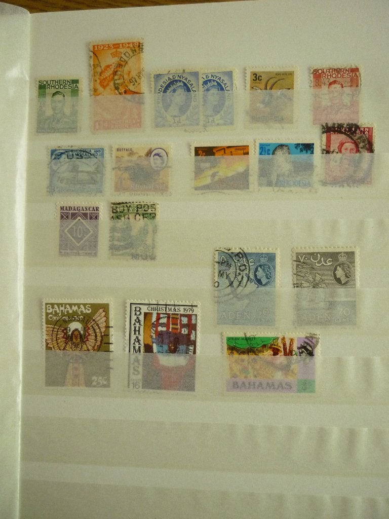 Verzameling Engelse kolonie gestempeld ruim 70 stuks, Postzegels en Munten, Postzegels | Volle albums en Verzamelingen, Buitenland