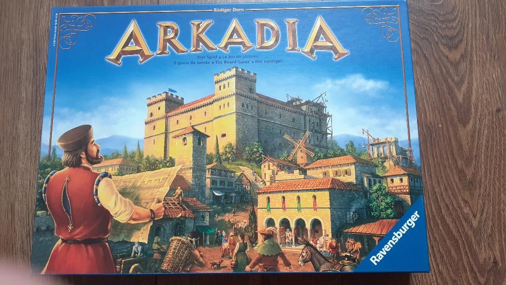 Arkadia, Een of twee spelers, Ophalen, Zo goed als nieuw, Ravensburger