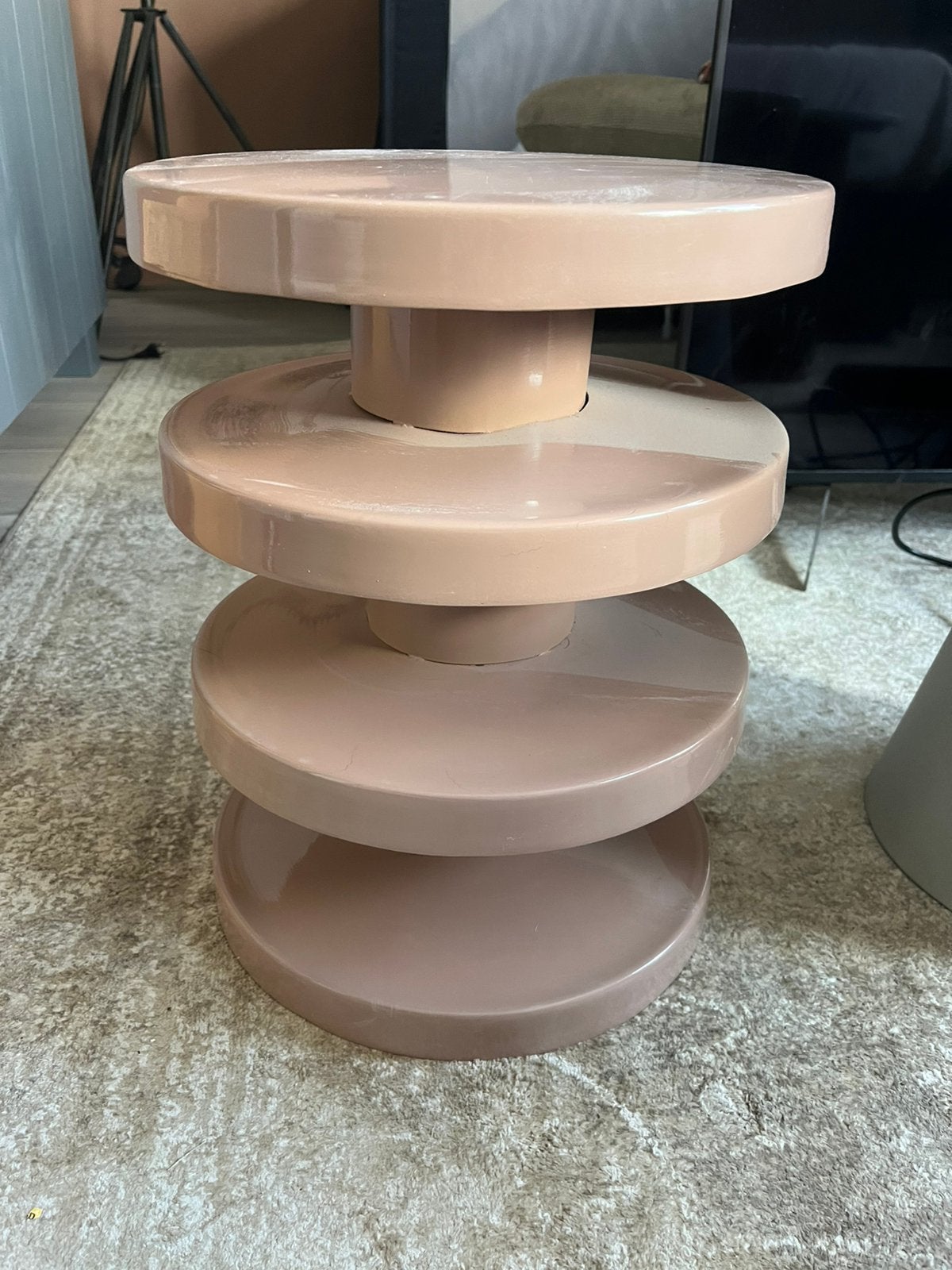 Mooie Nous living bijzettafeltje, Ophalen, Minder dan 45 cm, Minder dan 55 cm, Gebruikt