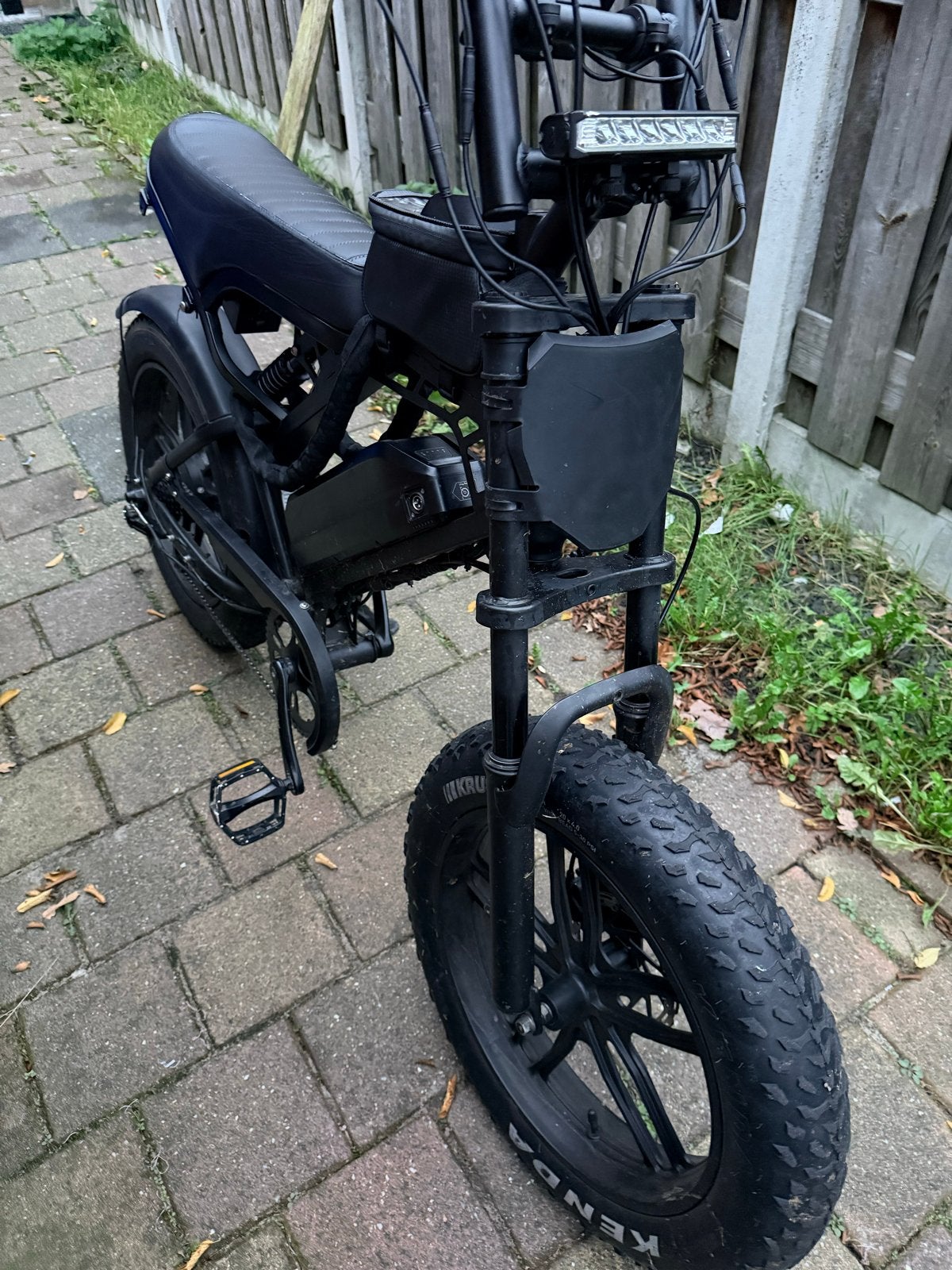Stoere Fatbike E-bike - Zo goed als nieuw, Zo goed als nieuw, 51 tot 55 cm, 50 km per accu of meer, Ophalen