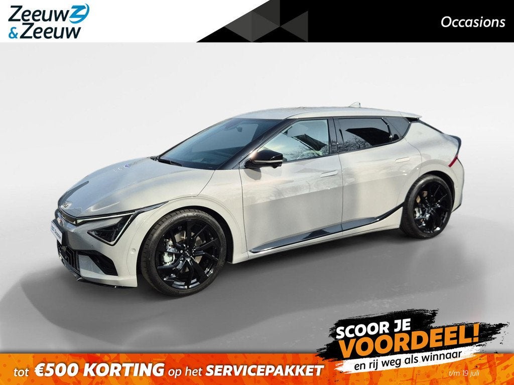 Kia EV6 GT-Line AWD 84 kWh | Climate Control | Cruise Contro, Auto's, Automaat, 12 maanden, Origineel Nederlands, Vierwielaandrijving
