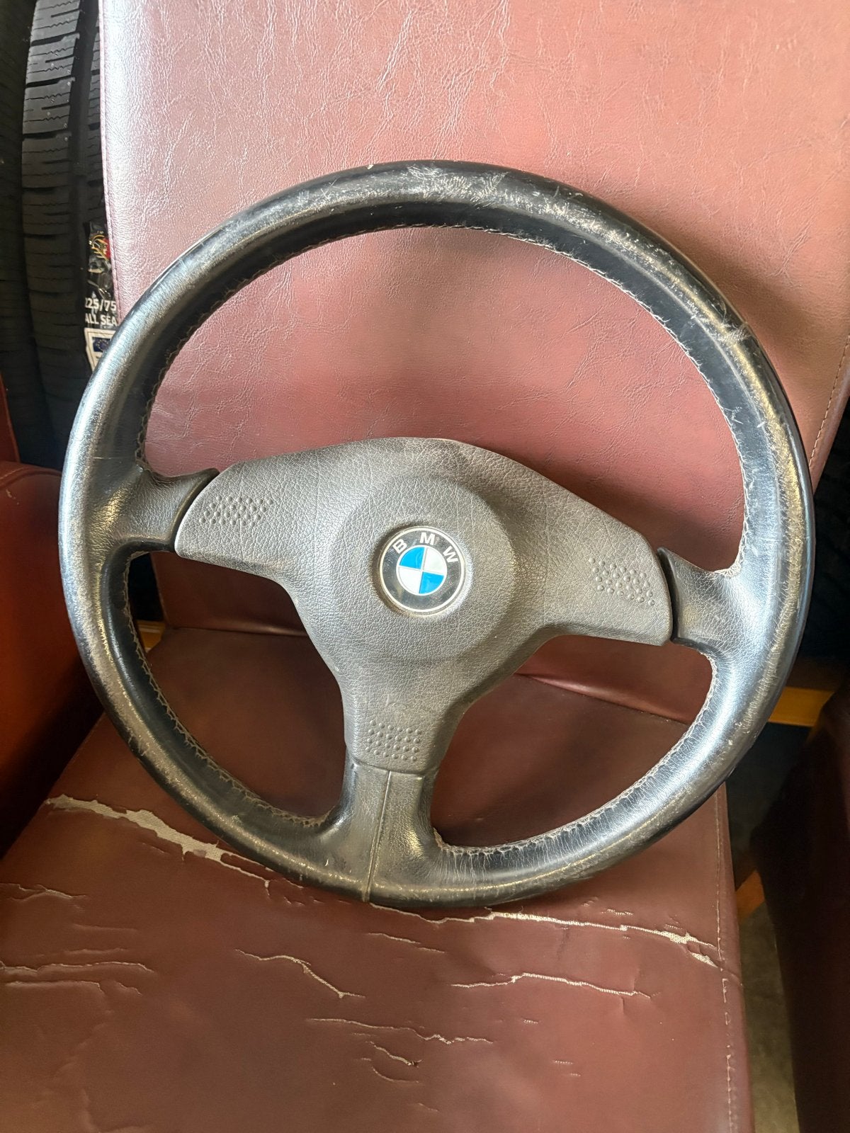BMW E30 Stuurwiel - Origineel en Gebruikt, Auto-onderdelen, Besturing, Verzenden, Gebruikt, BMW