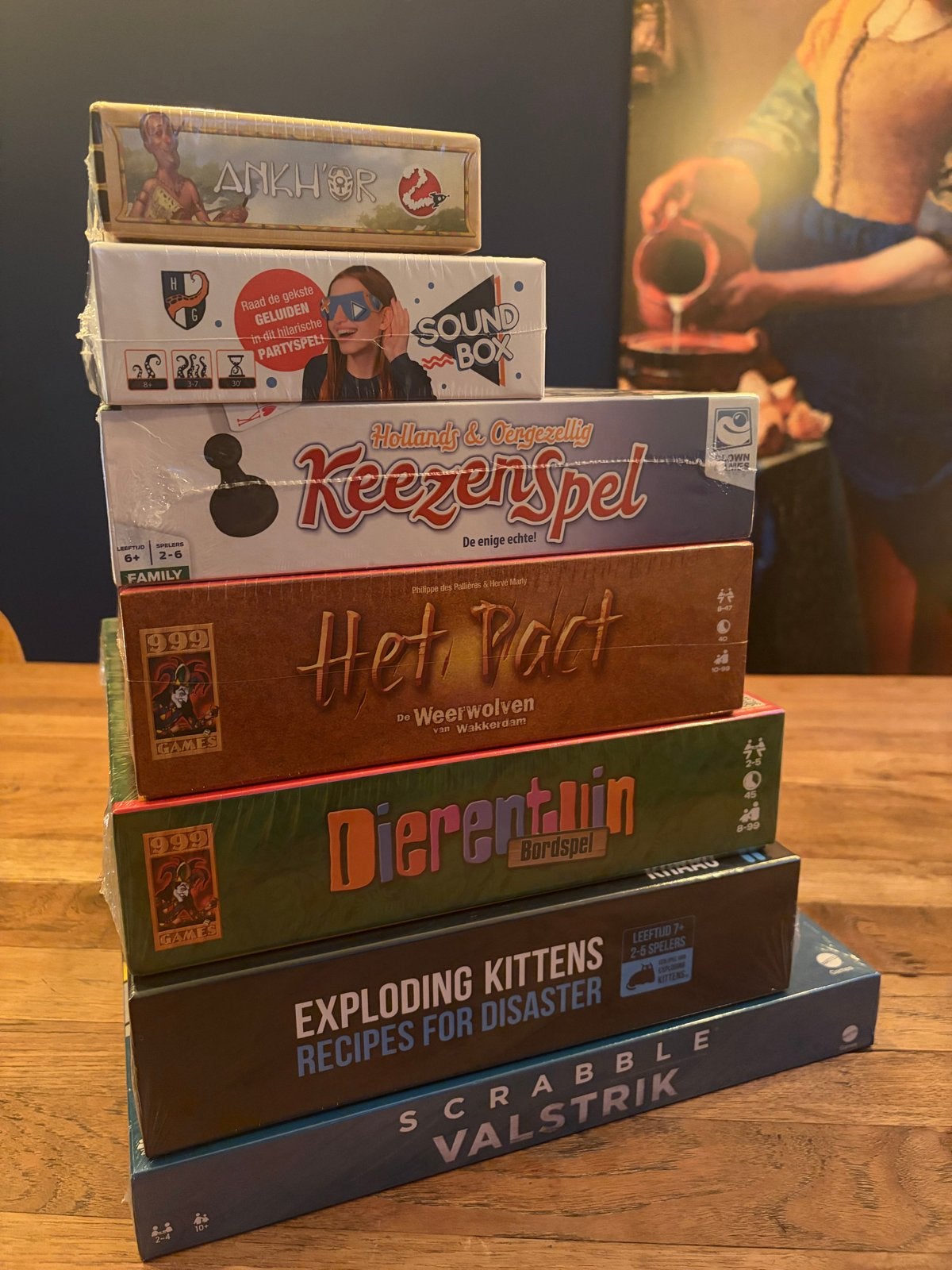 Grote collectie bordspellen - Nieuw in verpakking!, Een of twee spelers, Ophalen of Verzenden, Nieuw