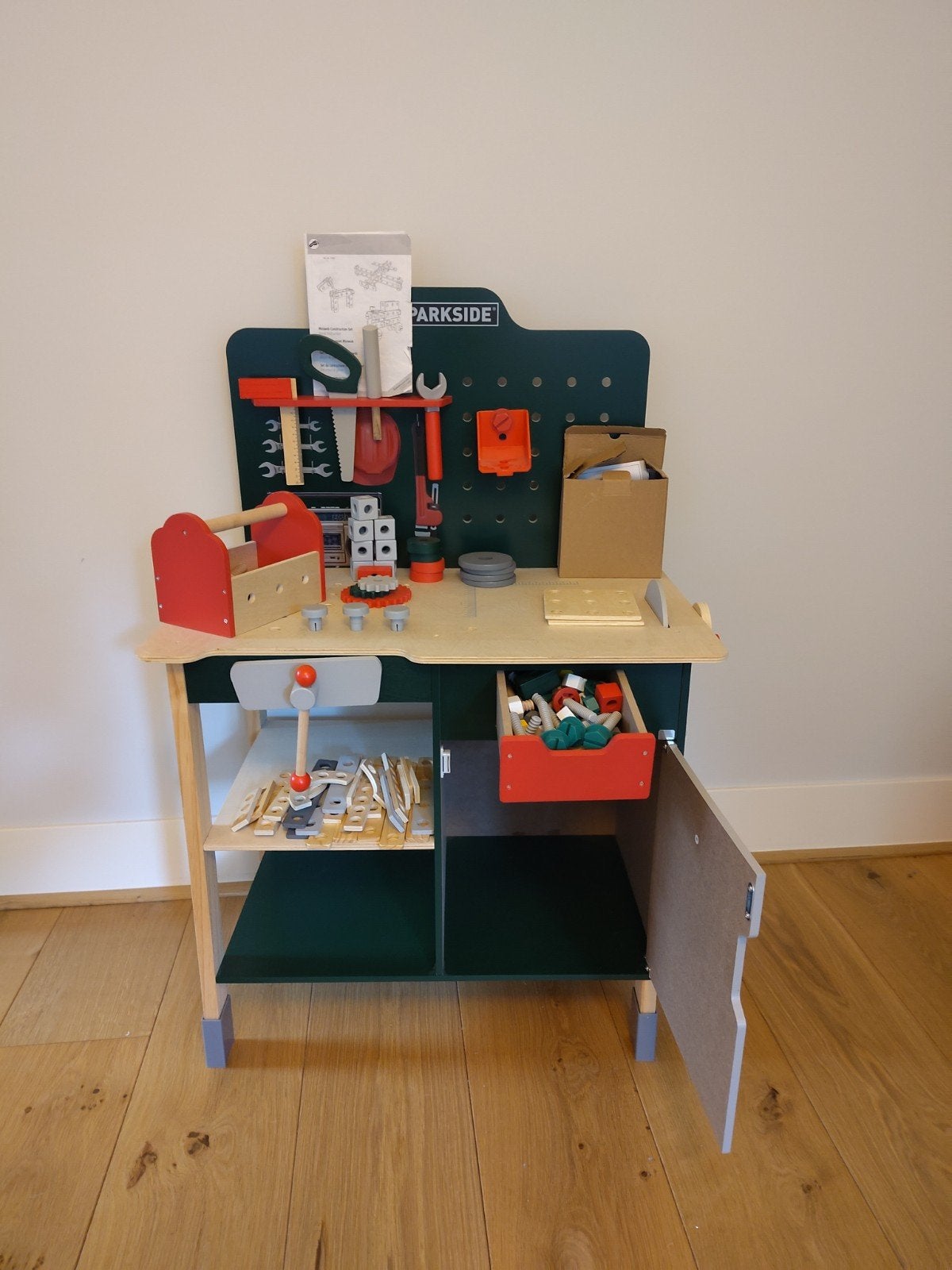 Parkside houten werkbank voor kinderen, Ophalen, Gebruikt