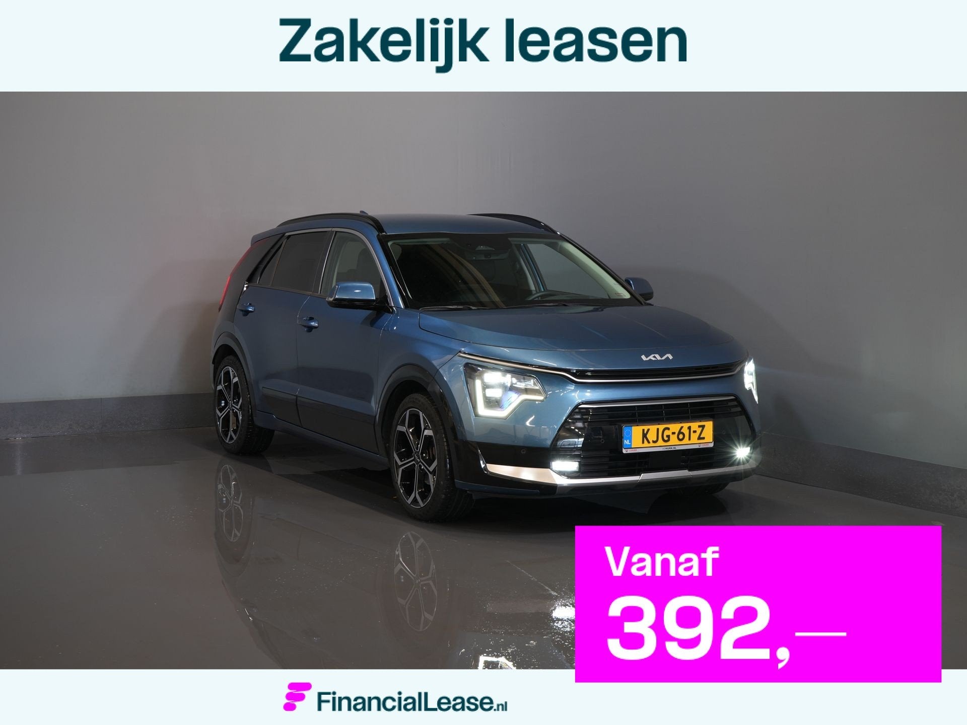 Kia Niro 1.6 GDi PHEV Executive Line Dealer Onderhouden/ Har, Gebruikt, Blauw, 180 min, Bedrijf