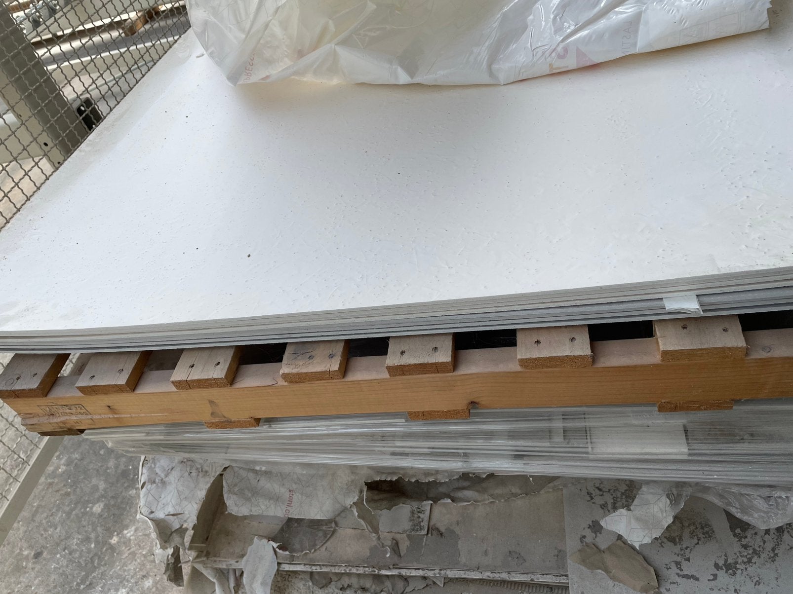 Partij 32 m2  platen voor schuur wand hok berging plaat, Doe-het-zelf en Verbouw, Platen en Panelen, Ophalen, Zo goed als nieuw