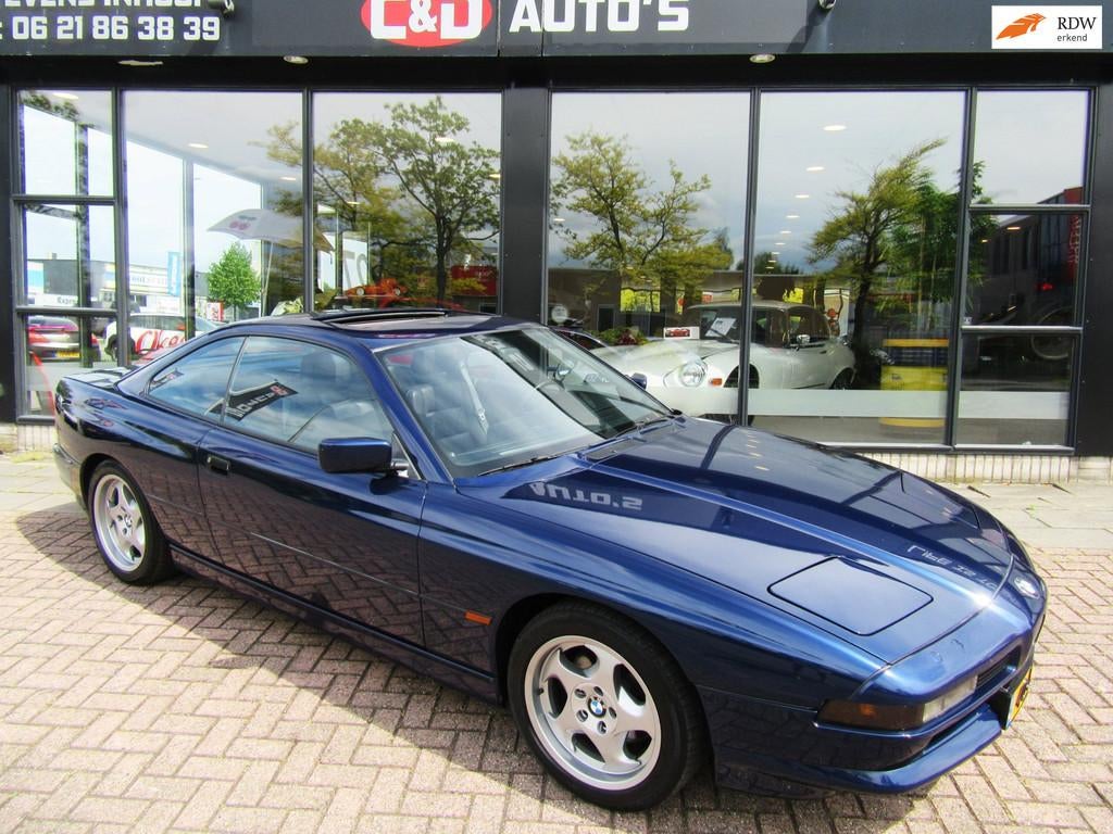 BMW 8-serie 850 Ci 1990 ZEER FRAAI EXEMPLAAR FULL OPTION, Automaat, Achterwielaandrijving, Gebruikt, Zwart