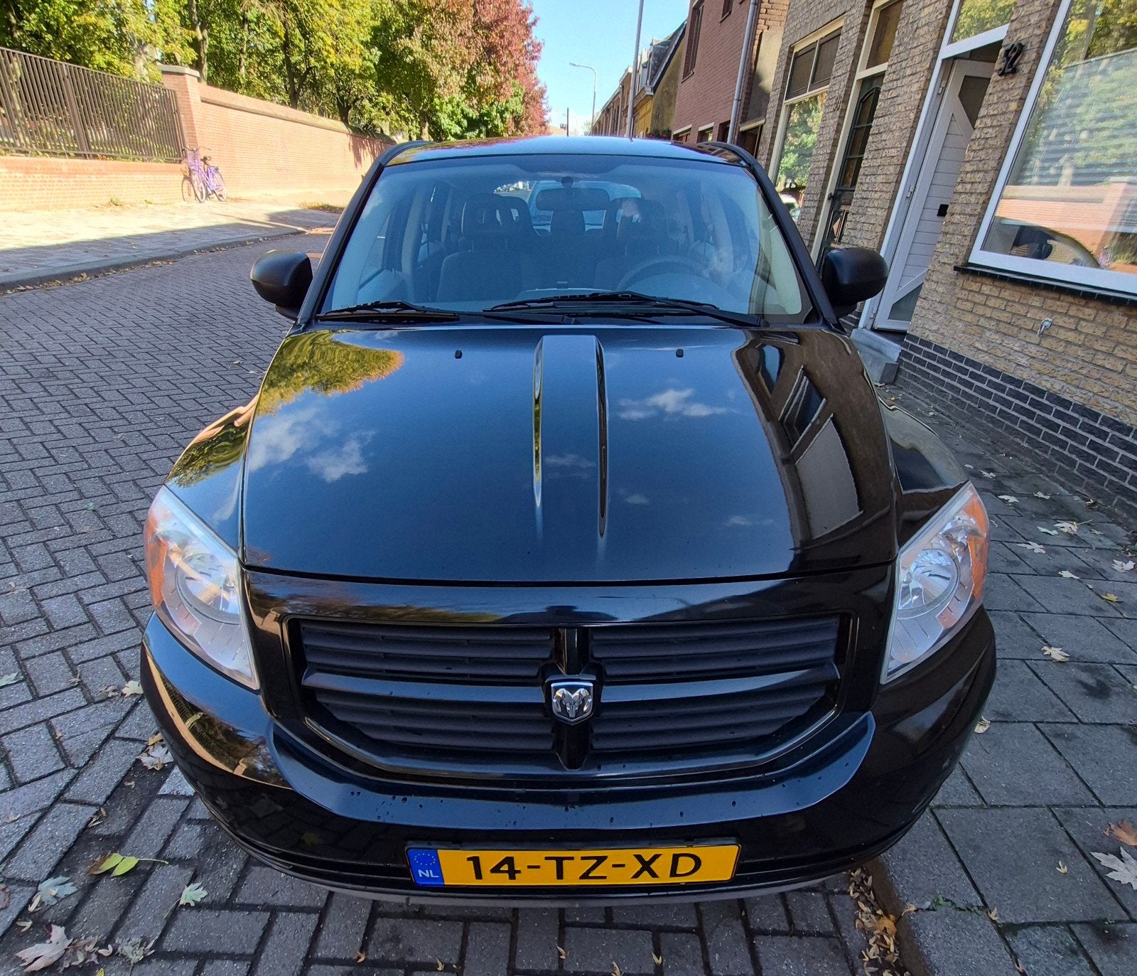 Dodge Caliber 2007 Zwart, Auto's, Voorwielaandrijving, 450 kg, 1295 kg, Zwart