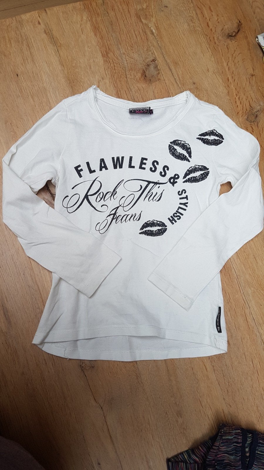 Vingino longsleeve maat 110/116, Kinderen en Baby's, Kinderkleding | Maat 110, Meisje, Ophalen of Verzenden, Zo goed als nieuw