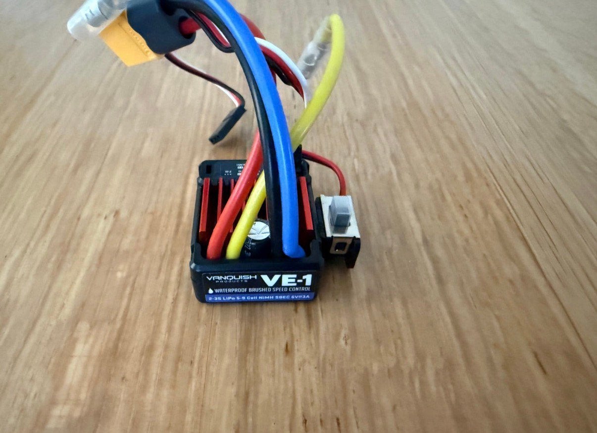 Hobbywing quickrun 1060 crawler esc(trx4 axial vanquish), Ophalen of Verzenden, Nieuw, Elektro, Auto offroad
