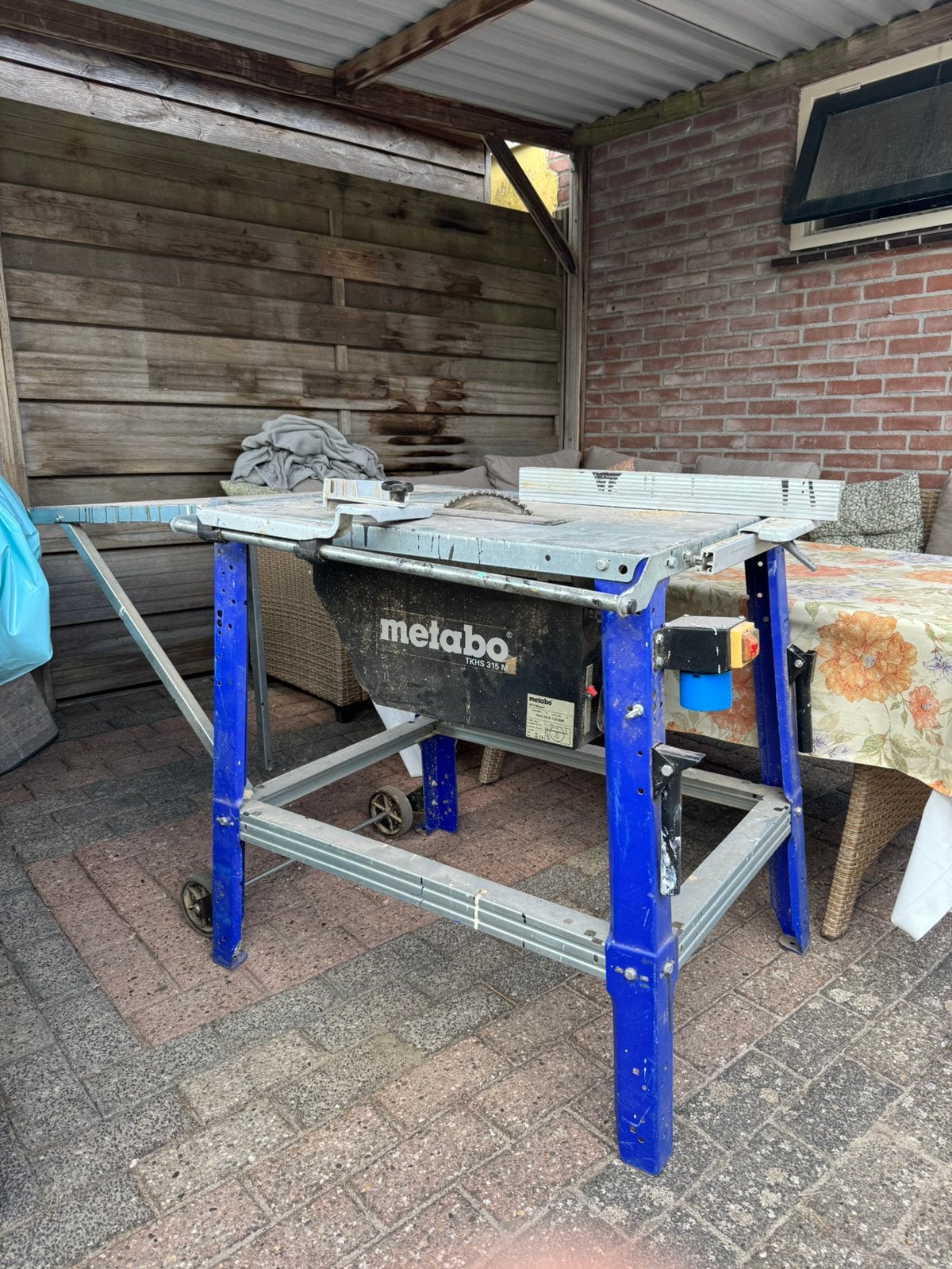 Zaagtafel, Doe-het-zelf en Verbouw, Werkbanken, Ophalen, Gebruikt