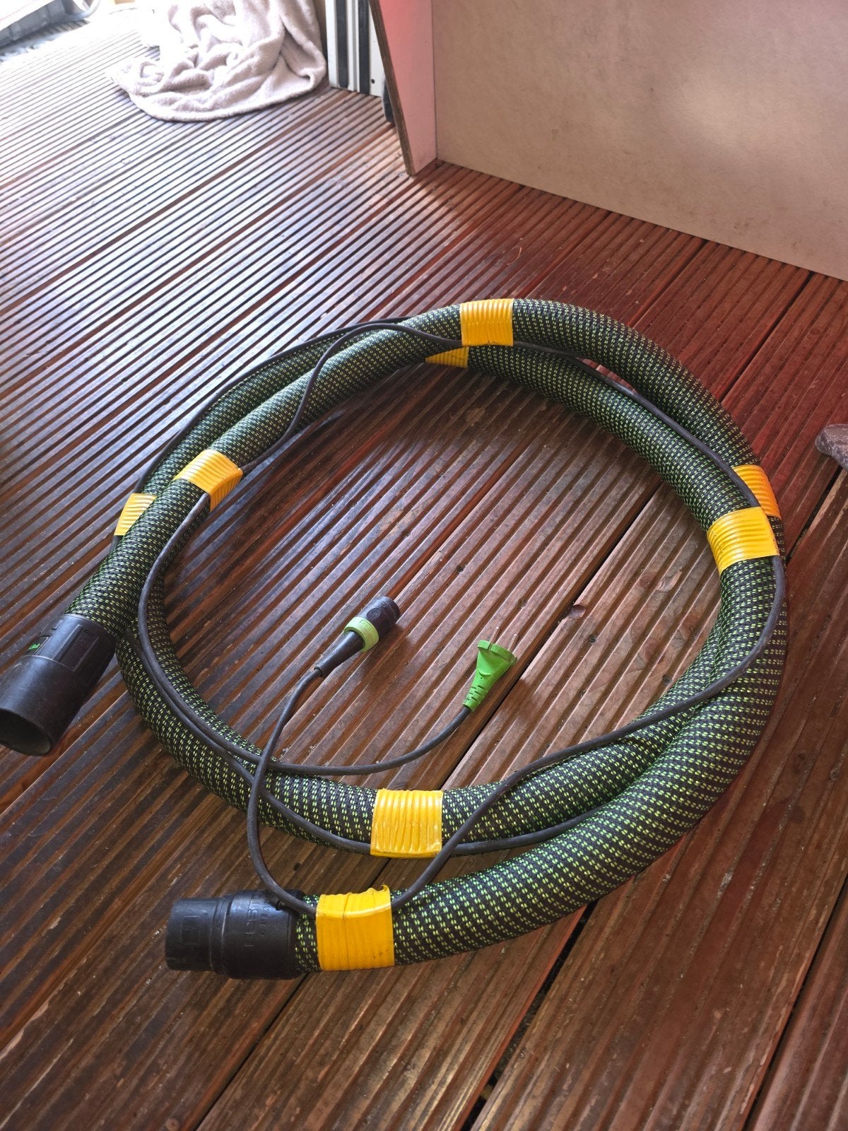 Festool Stofzuigerslang met Geïntegreerde Stroomkabel, Ophalen of Verzenden, Kabel of Snoer
