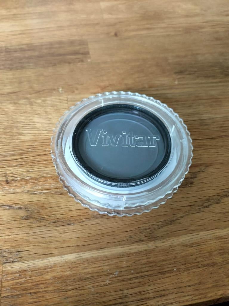 Vivitar 55mm Polarisatiefilter in originele doos, Overige merken, Polarisatiefilter, Ophalen of Verzenden, Zo goed als nieuw