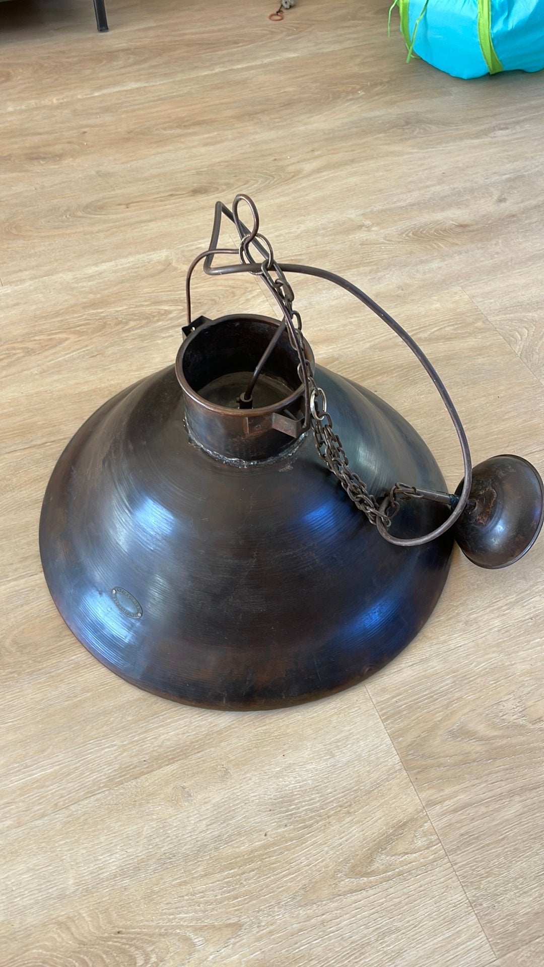 Hanglamp industrieel, Ophalen, Zo goed als nieuw