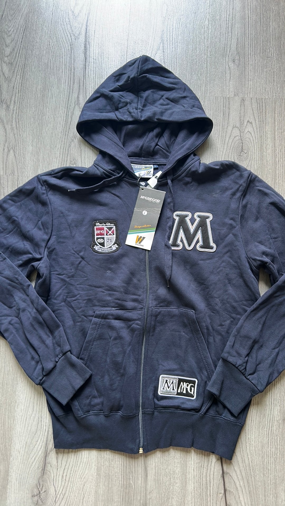 Mc Gregor  heren vest L Nieuw, Ophalen of Verzenden, Nieuw, Maat 48/50 (M), Blauw