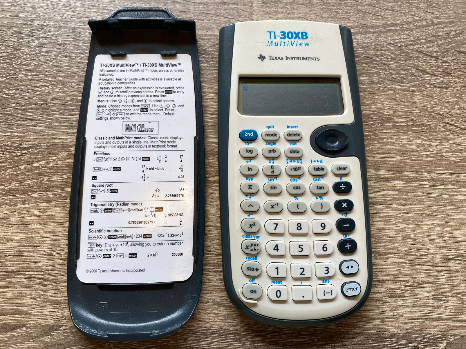 Rekenmachine TI30-XB, Ophalen of Verzenden, Gebruikt