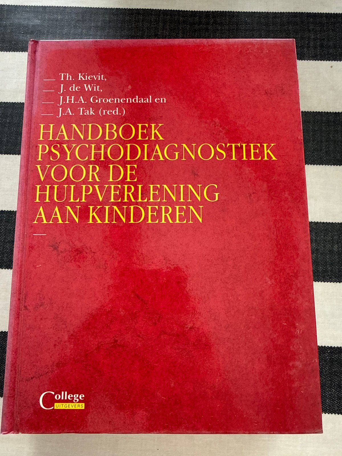 Handboek Psychodiagnostiek voor de Hulpverlening aan Kindere, Boeken, Studieboeken en Cursussen, Ophalen of Verzenden, Gamma, Gelezen