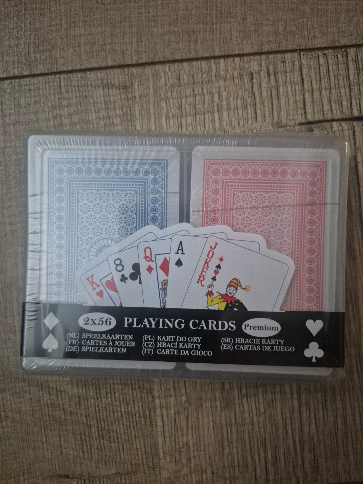 Nieuwe Speelkaarten Set - 2x56 Premium Playing Cards, Vijf spelers of meer, Ophalen, Nieuw, DLP Industry B.V.