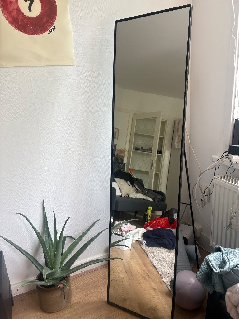 Ikea mirror, Ophalen, Minder dan 50 cm, Zo goed als nieuw, 150 tot 200 cm