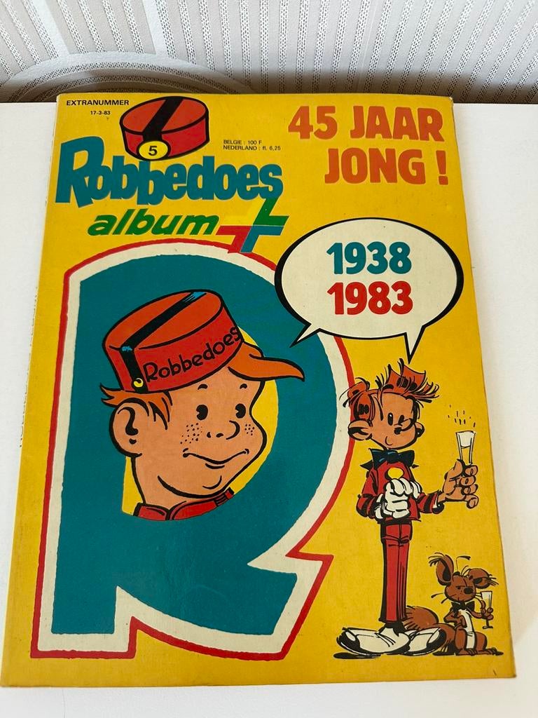 Strip Robbedoes album, Eén stripboek, Ophalen of Verzenden, Gelezen