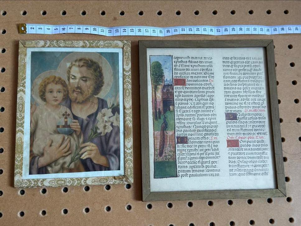 Twee schilderijen - Jezus, Ophalen