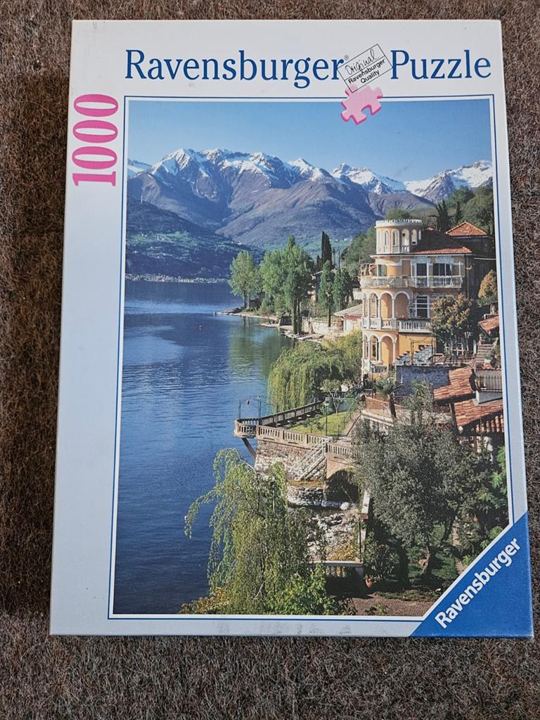 Ravensburger Legpuzzel 1000 stukjes - Italiaans landschap, Ophalen of Verzenden, 500 t/m 1500 stukjes, Gebruikt, Legpuzzel