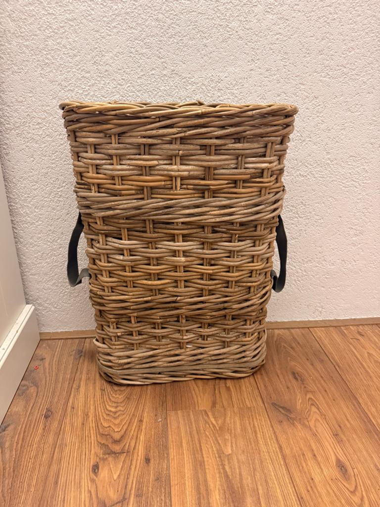 Landelijke rieten paraplubak, Huis en Inrichting, Ophalen, Gebruikt, Riet