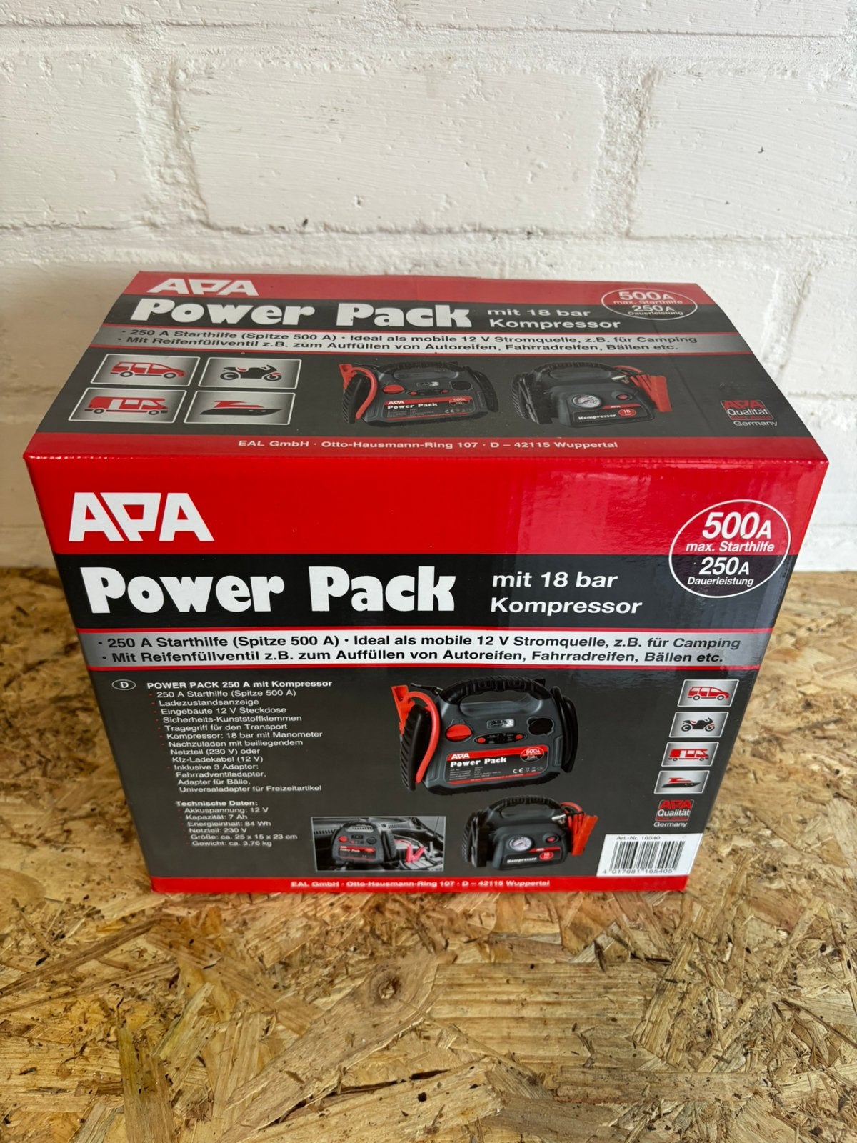 APA powerpack 250A, Nieuw