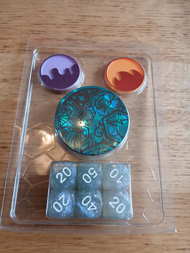 Pokémon TCG: Dice & Damage Counters Set, Hobby en Vrije tijd, Gezelschapsspellen | Overige, Ophalen of Verzenden