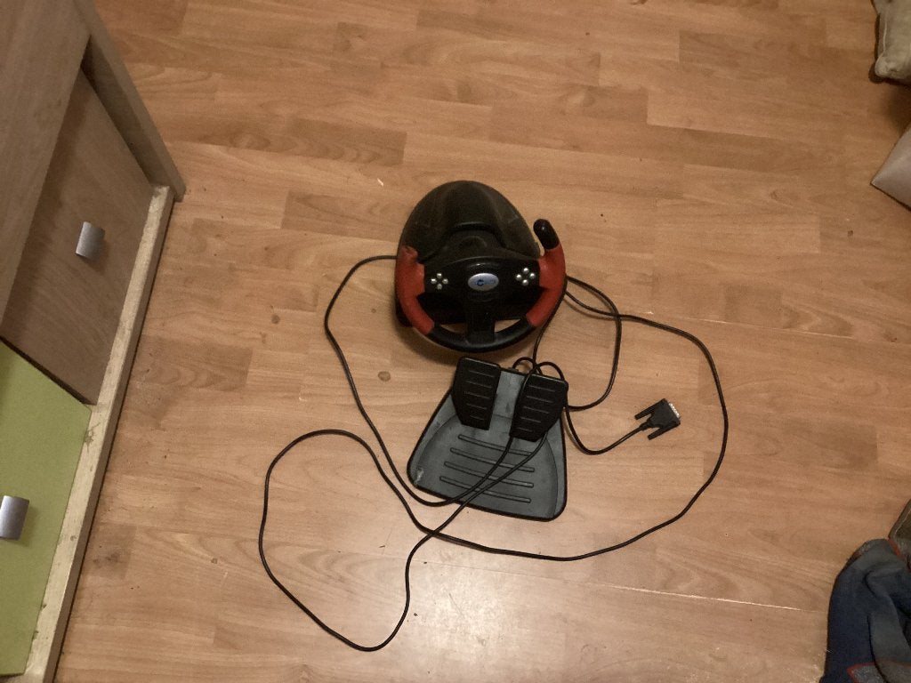 Race stuur + pedalen voor pc, Computers en Software, Joysticks, Verzenden, Gebruikt
