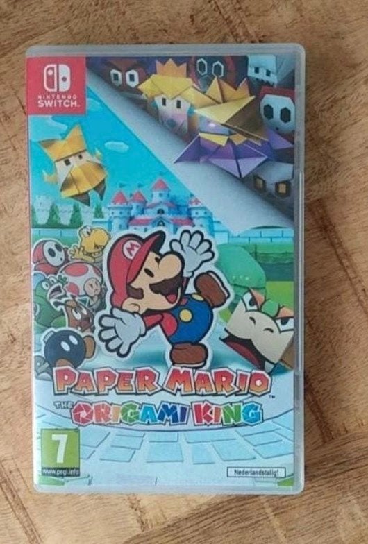 Paper Mario: The Origami King - Nintendo Switch, 1 speler, Ophalen of Verzenden, Zo goed als nieuw, Role Playing Game (Rpg)