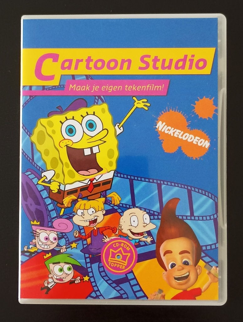 PC CD-ROM Cartoon Studio, maak je eigen tekenfilm., Overige genres, 1 speler, Ophalen of Verzenden, Zo goed als nieuw